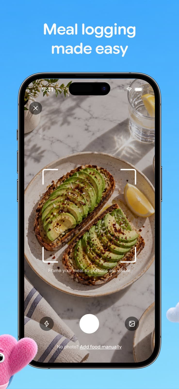 Meal logging made easy with a photo