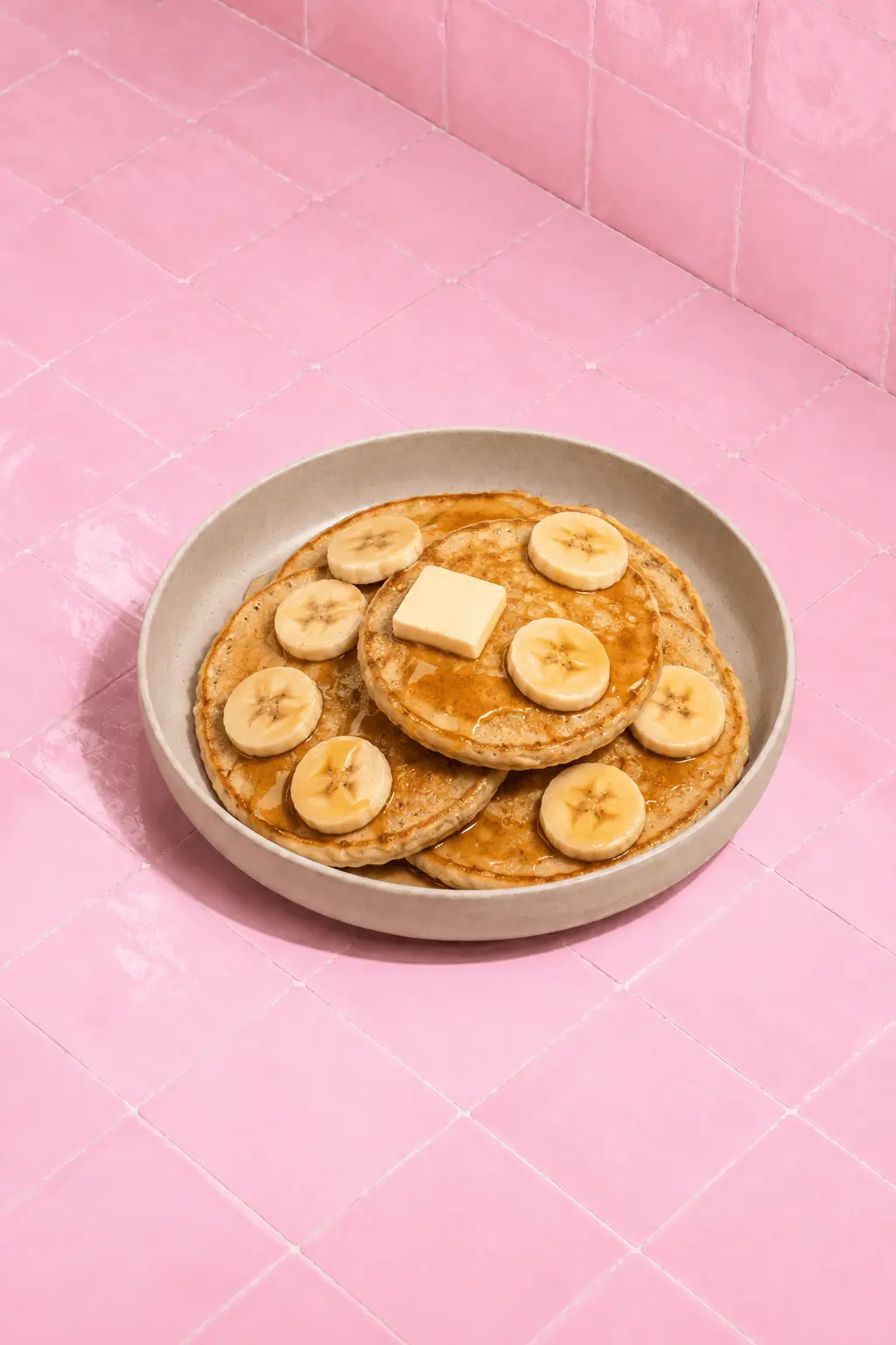 Banana Oat Pancakes