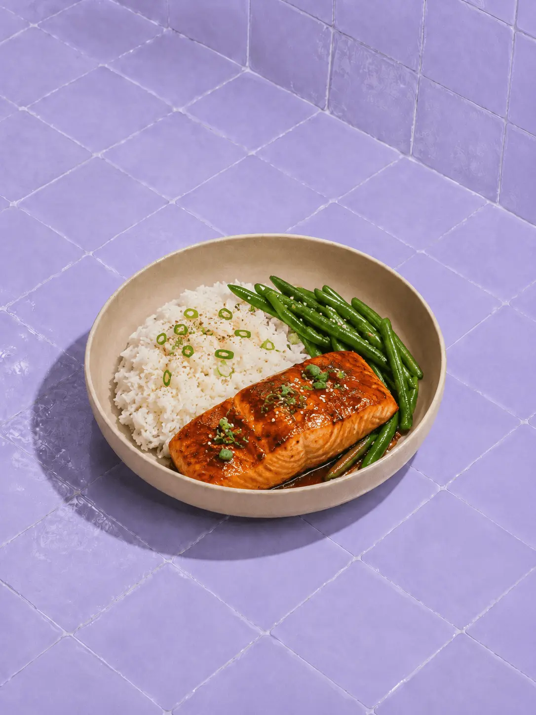 Maple Soy Glazed Salmon